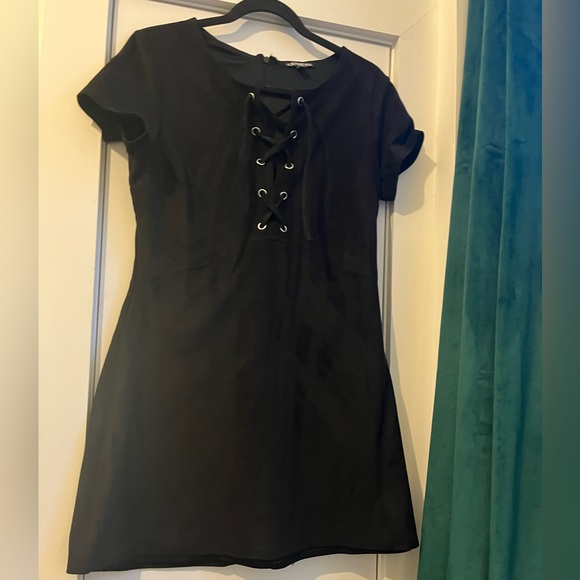 Express Dresses & Skirts - Express faux Suede mini dress